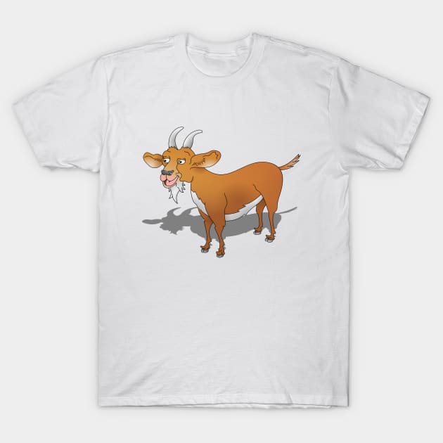 Goat T-Shirt by mailboxdisco